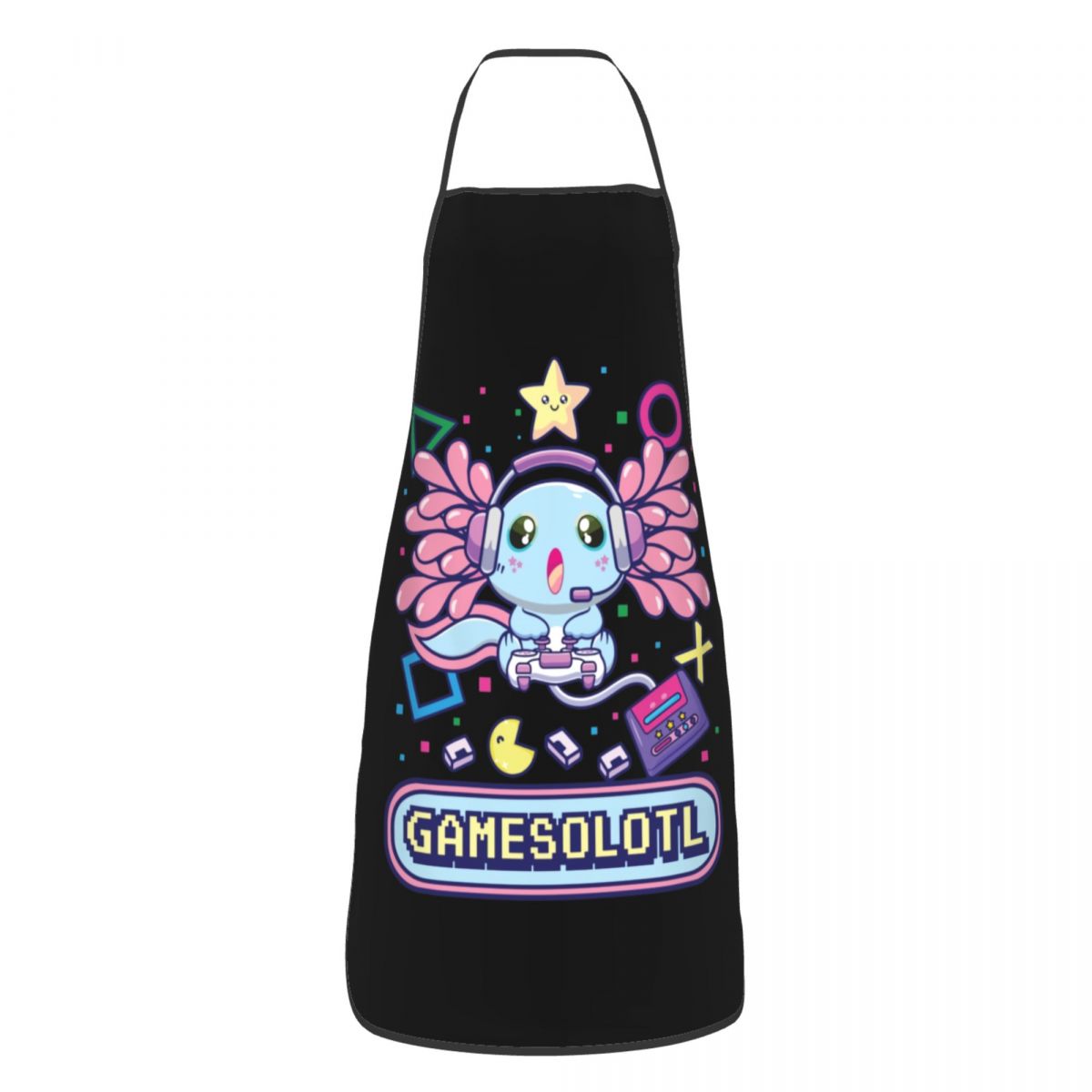 Kitchen Baking Game - Gamesalotl Axolotl Playing Video Game grembiule