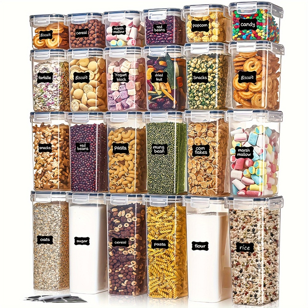 Kitchen Zo - Set di 24 Contenitori per Alimenti: