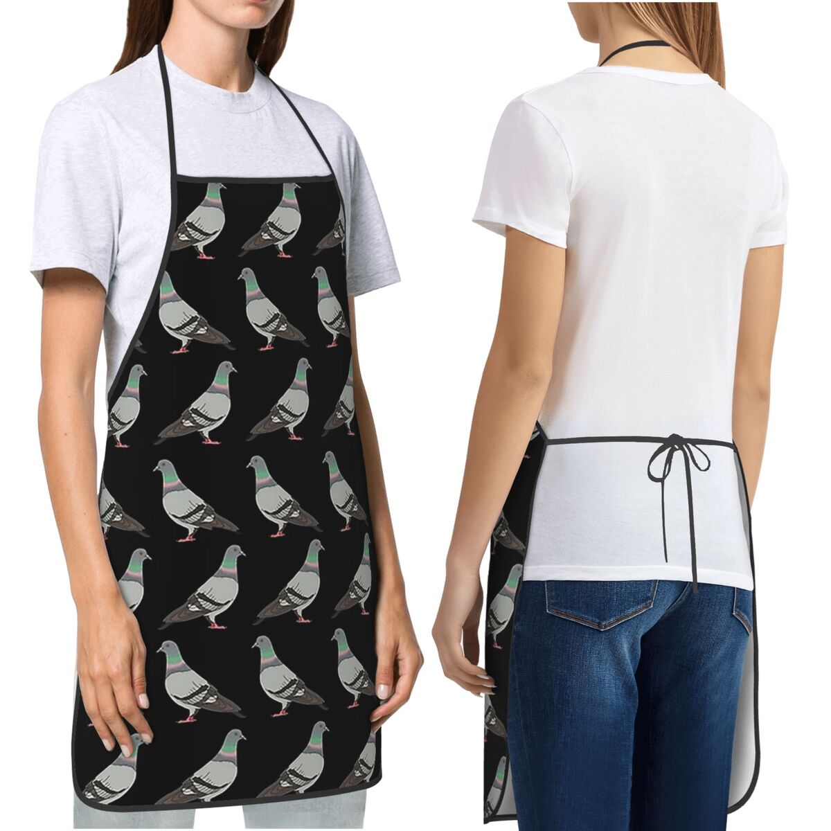 Kitchen Baking Background - Pigeon Walk 2020, Grembiuli con sfondo