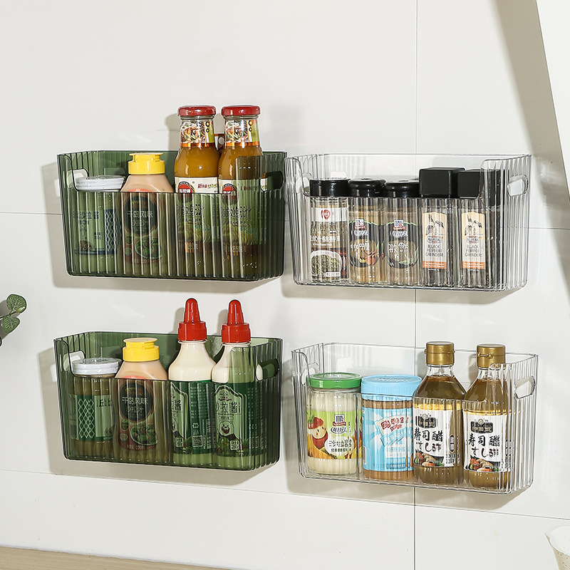 Kitchen Zo - Contenitore Autoadesivo per Frigorifero, Organizzatore da