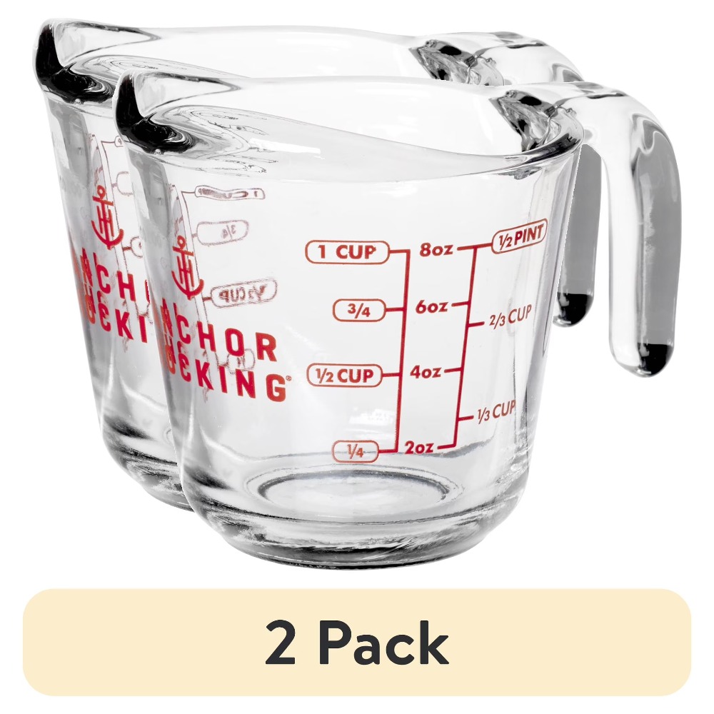 Kitchen Baking Set - Set di 2 misurini in vetro