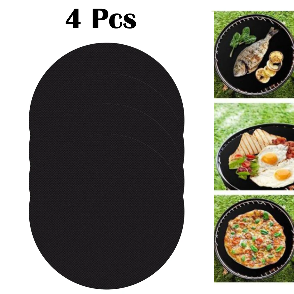 Super Kitchen Baking Mat - Tappetini per griglia rotondi antiaderenti da