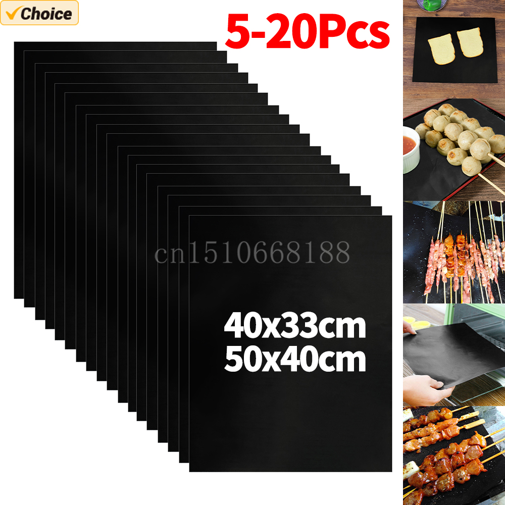Super Kitchen Baking Mat - 5-20 pz Fodere Per Forno Grill
