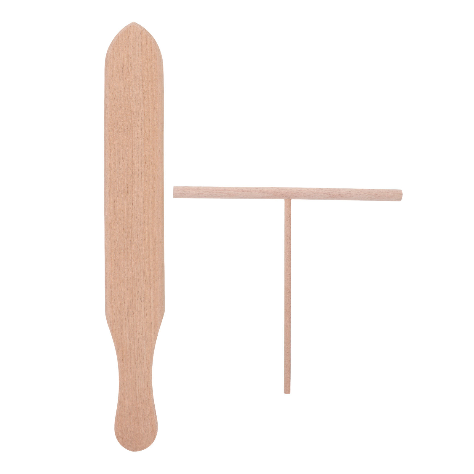 Kitchen Baking Area Ideas - Set di Spatole in Legno per
