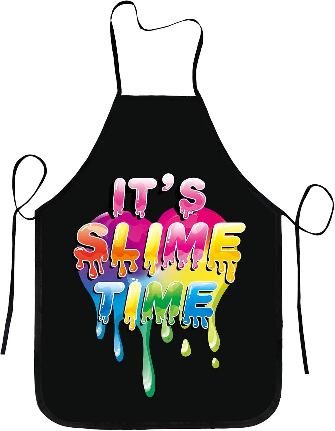 Kitchen Baking Background - Grembiule Impermeabile con Sfondo Nero 'It's