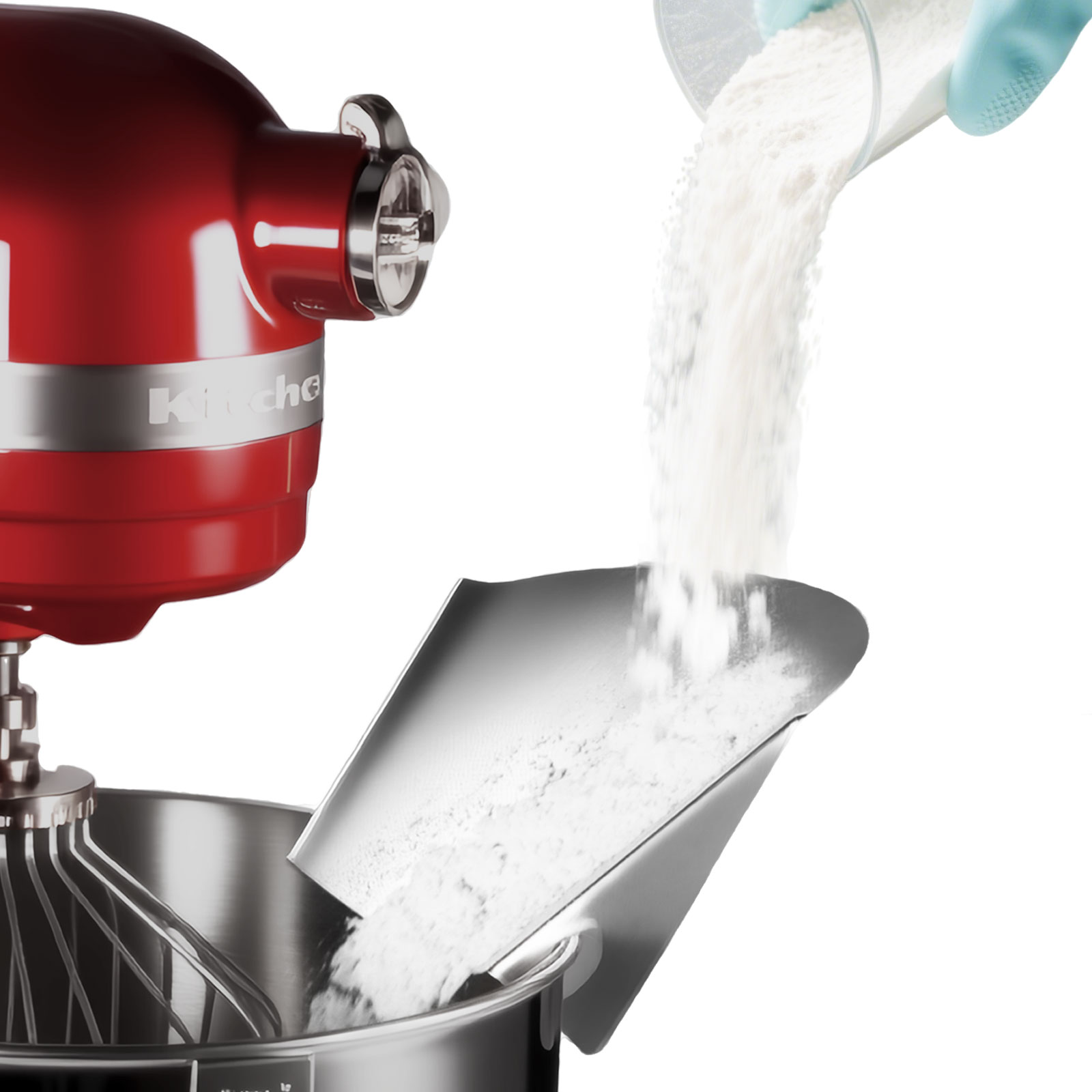 Stand Mixer Bowl - Protezione ribaltabile in acciaio inossidabile da