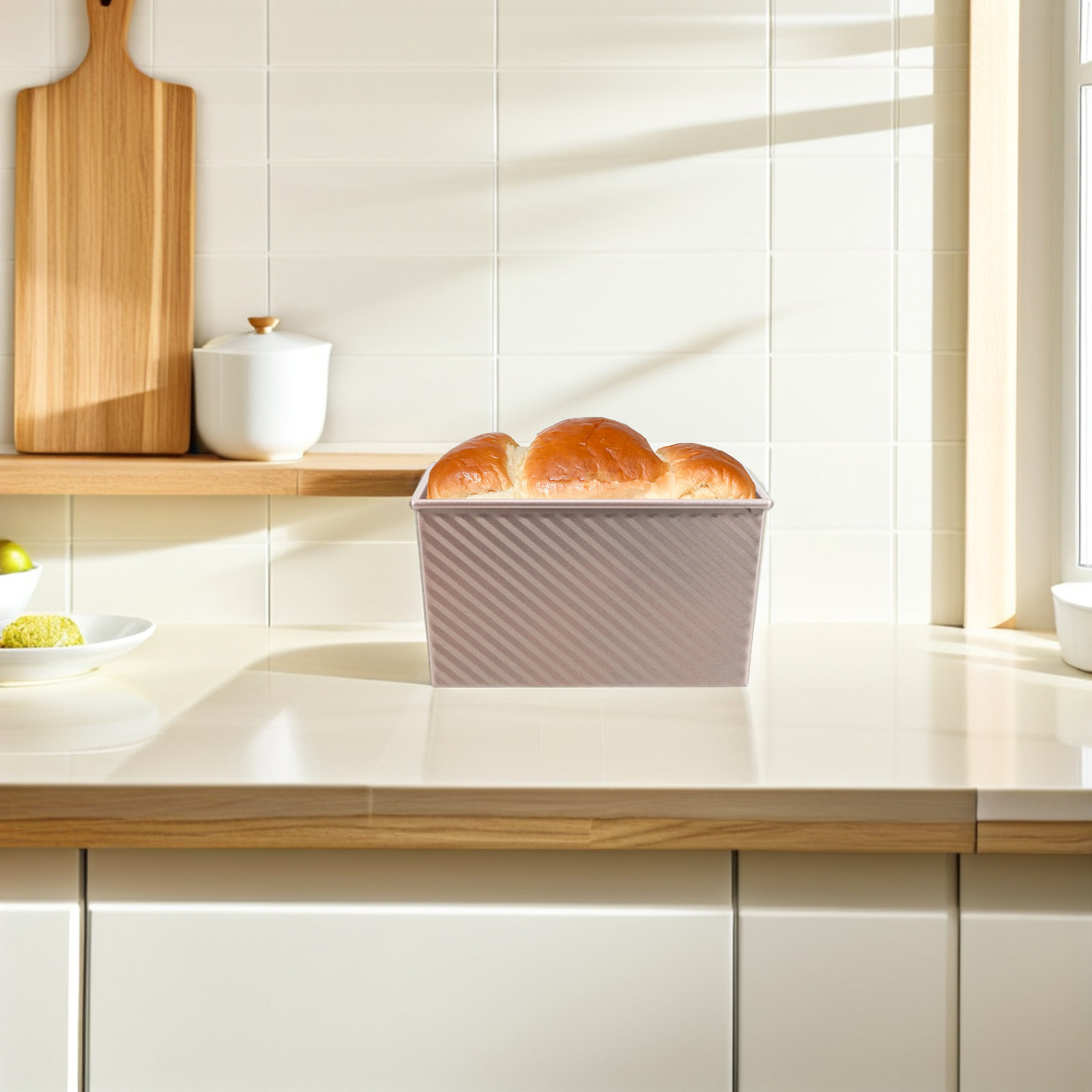 Kitchen Baking Trays - Stampo rettangolare antiaderente in acciaio al
