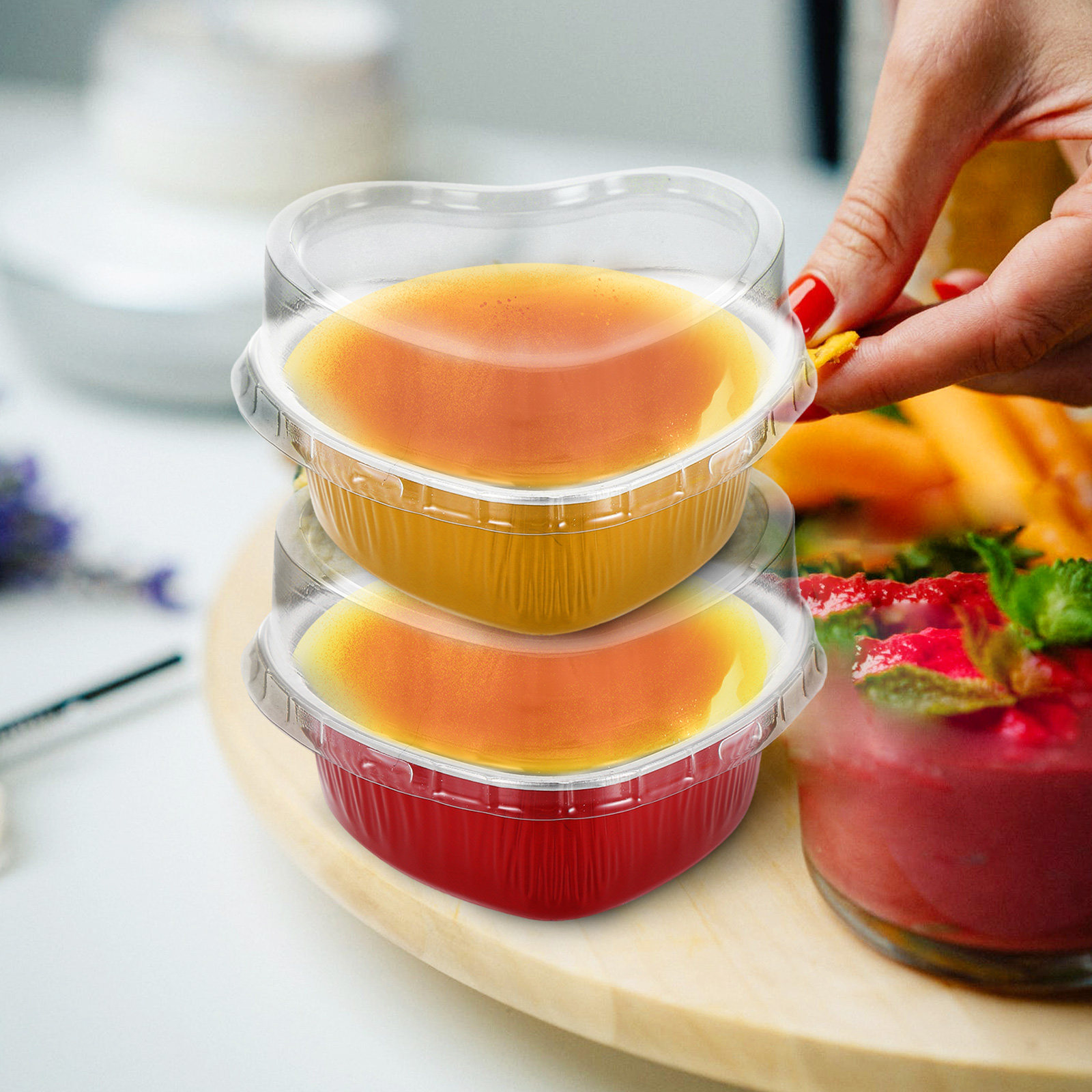 Baking Kitchen Design - 20 Set di Stampi per Torte