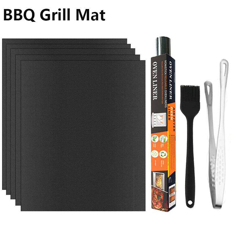 Super Kitchen Baking Mat - Set di tappetini per barbecue antiaderenti