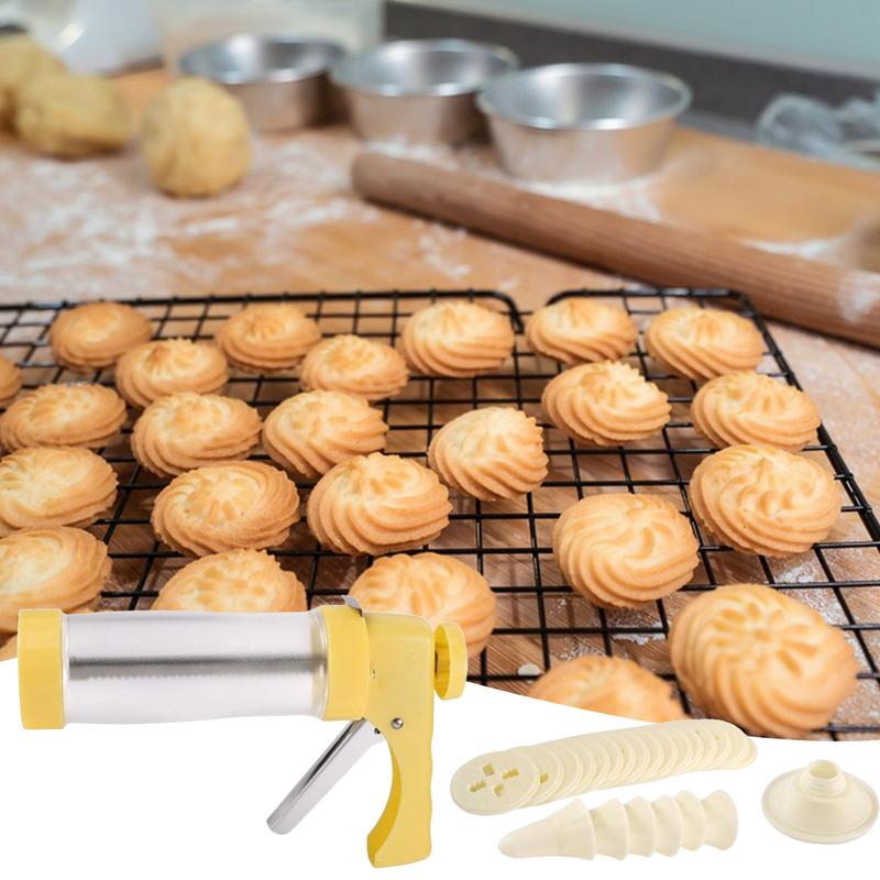 Kitchen Baking Aid - Pressa per biscotti per la cottura