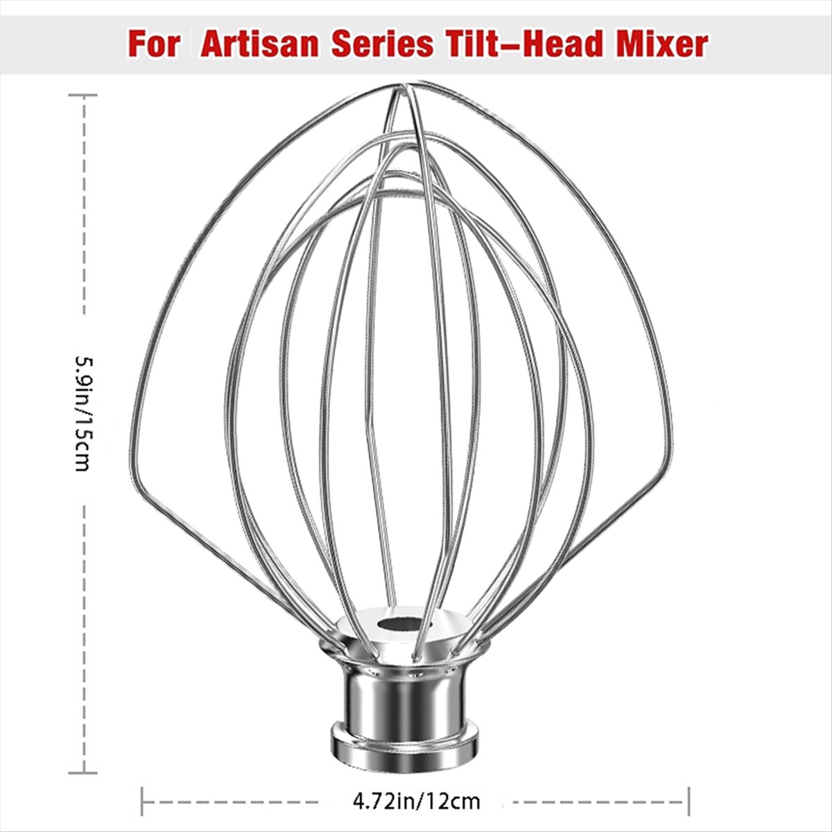 Frusta a 6 fili in acciaio ino - Stand Mixer Bowl recensione e prezzo