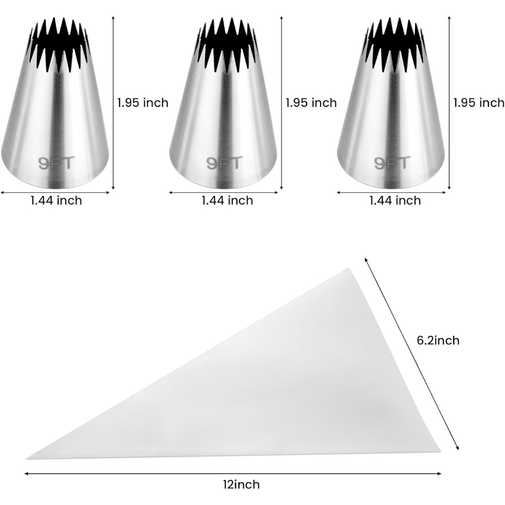 Set di sacchetti e punte per t - Piping Bag Disposable recensione e prezzo