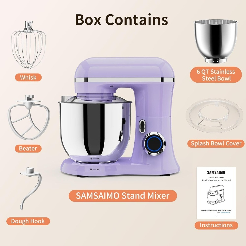 Nuovo Mixer Elettrico a 10 Vel - Stand Mixer Bowl recensione e prezzo