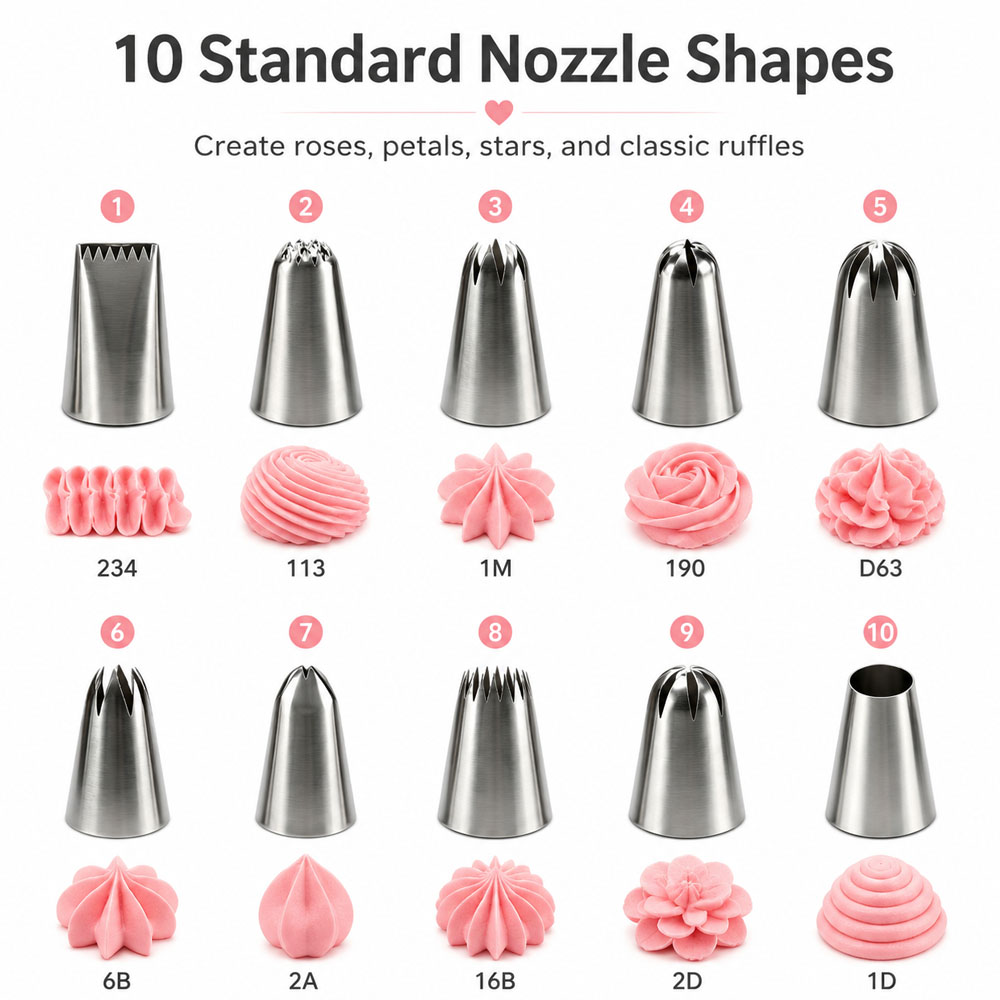 Set di 31 punte per decorare t - Piping Bag Disposable recensione e prezzo