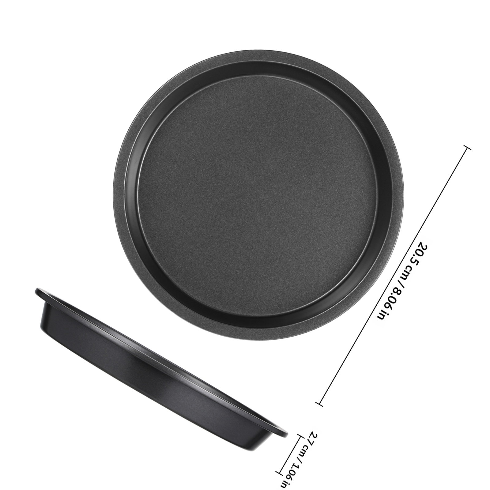 Teglia per Pizza Rotonda in Ac - Kitchen Baking Trays recensione e prezzo