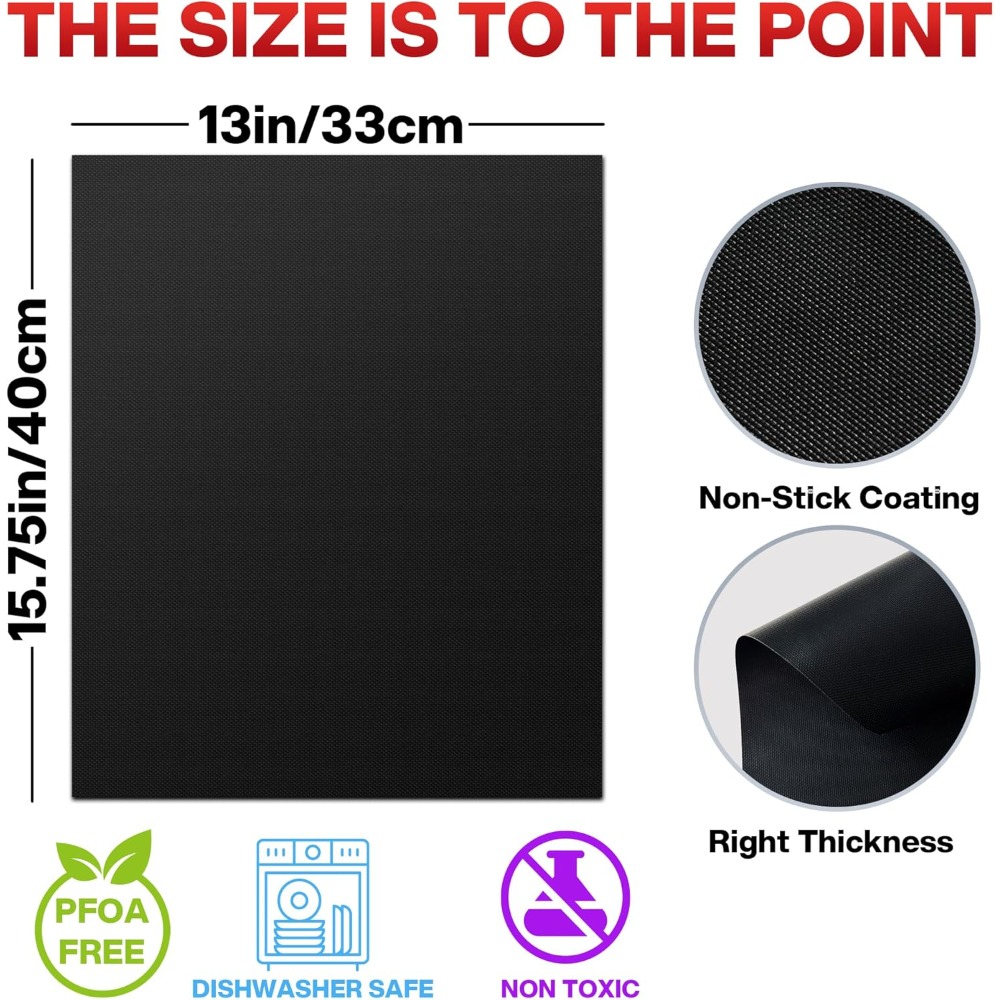 2/4/6/8PCS BBQ Grill Zerbino T - Super Kitchen Baking Mat recensione e prezzo