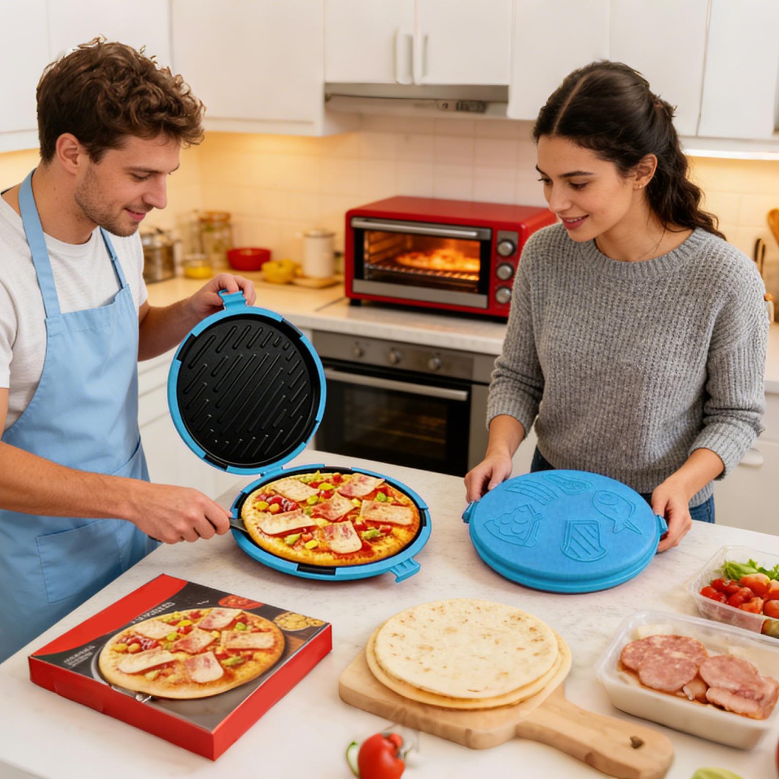 Piastra per Pizza a Riscaldame - Kitchen Baking Trays recensione e prezzo