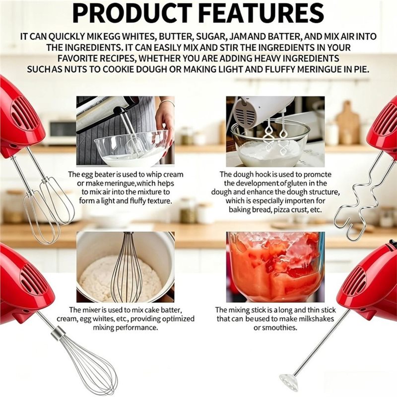 Accessori per Mixer Manuale AT - Kitchenaid Mixer Hand Mixer recensione e prezzo