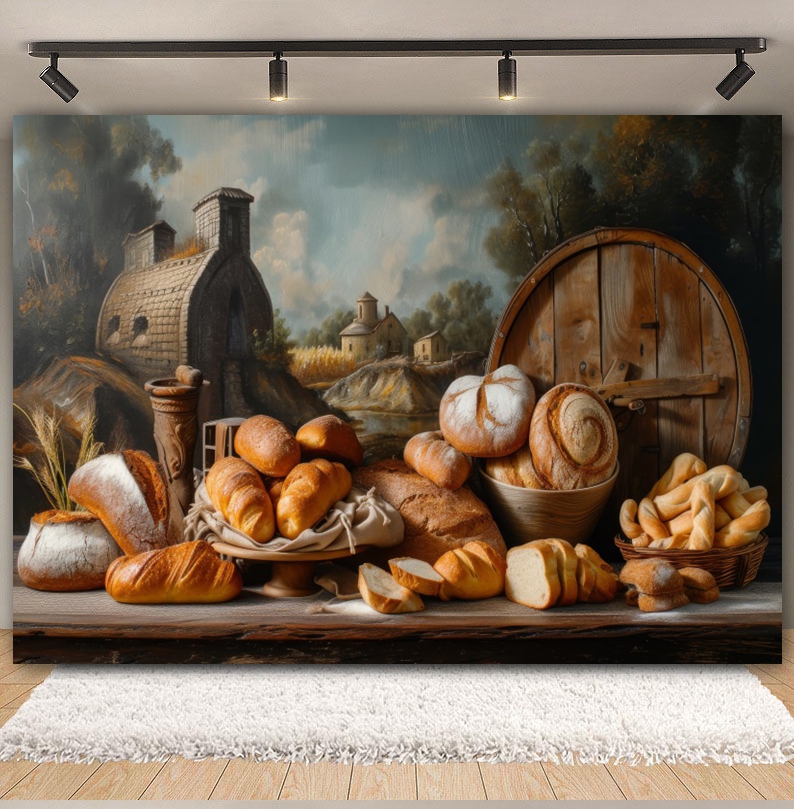 Sfondo per cucinare il pane pe - Kitchen Baking Background recensione e prezzo