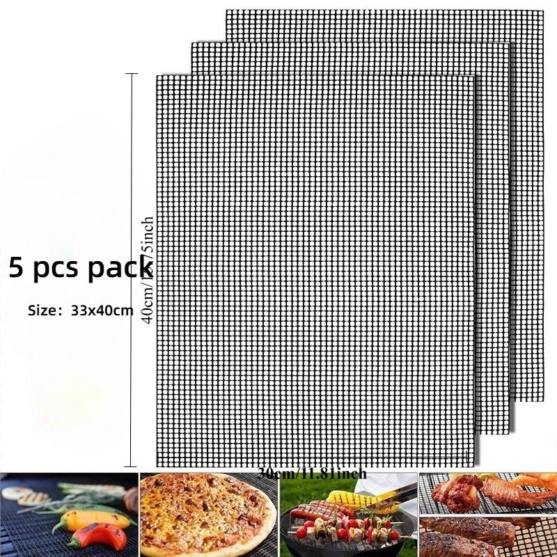 Set di 5 Teli a Rete per Grigl - Super Kitchen Baking Mat recensione e prezzo