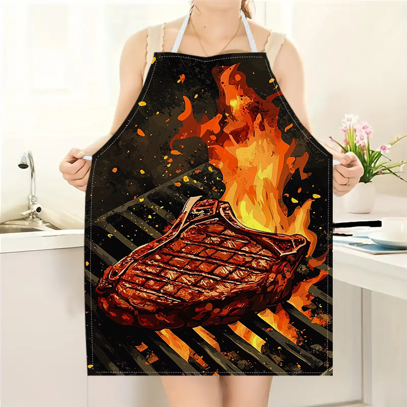 Grembiule da BBQ con Stampa Fi - Kitchen Baking Area Ideas recensione e prezzo