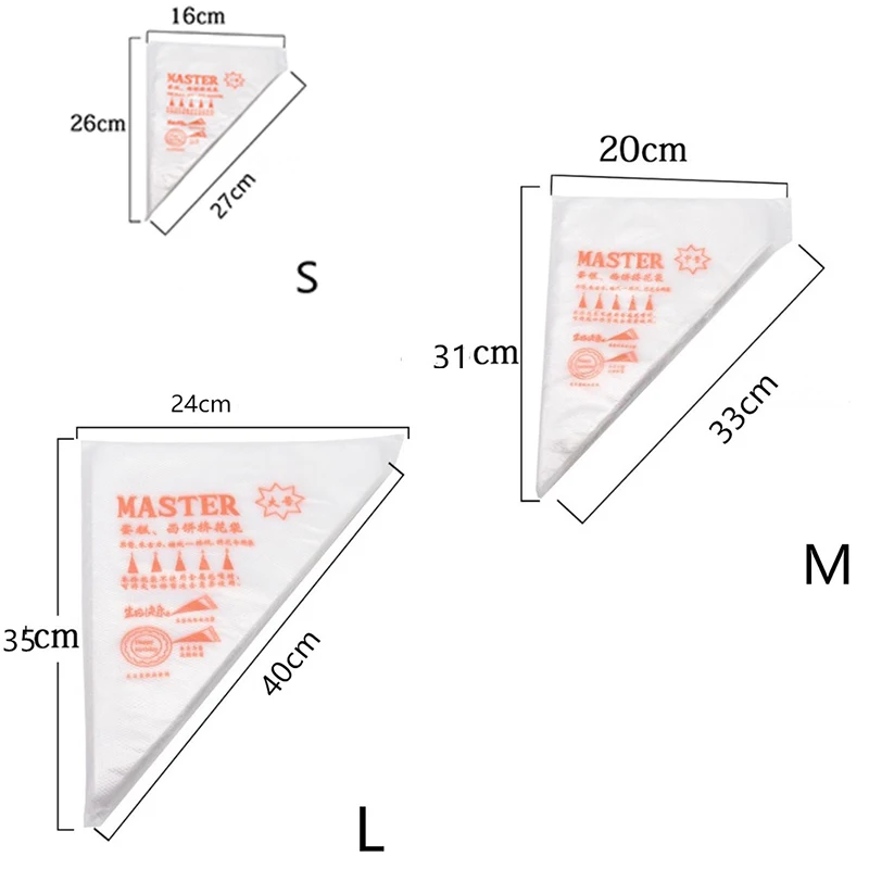 20 ~ 100pcs Sacchetto per past - Piping Bag Disposable recensione e prezzo