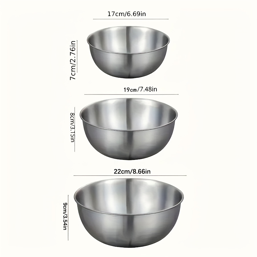 Set di 3 ciotole per insalata  - Kitchen Baking Set recensione e prezzo