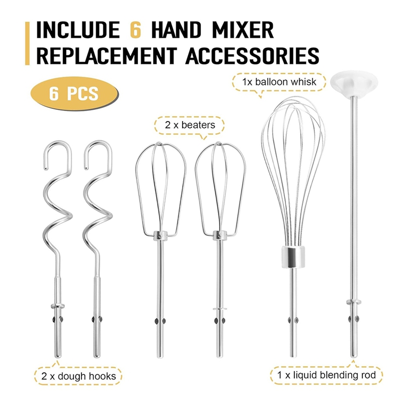 ABKO-Accessori per robot da cu - Kitchenaid Mixer Hand Mixer recensione e prezzo
