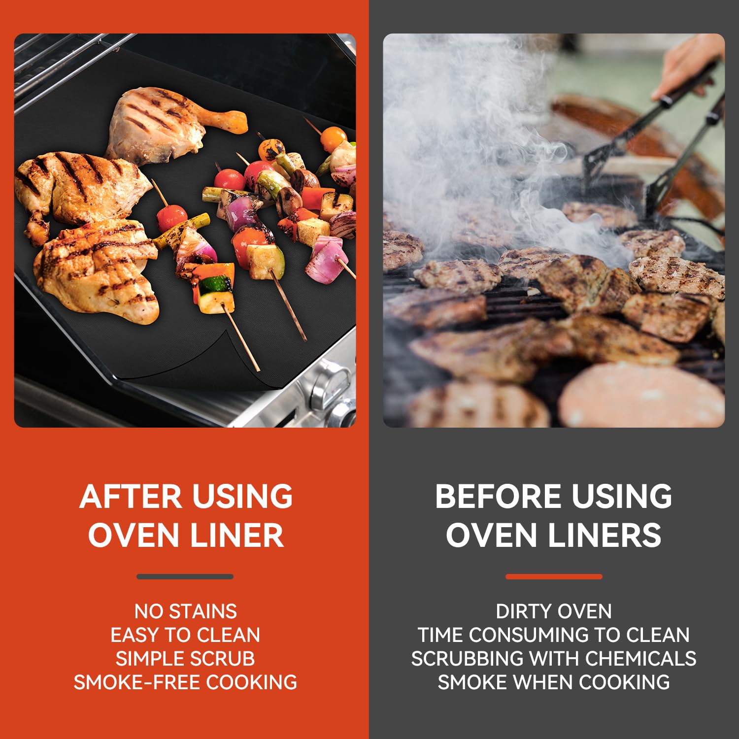 Set di tappetini per barbecue  - Super Kitchen Baking Mat recensione e prezzo